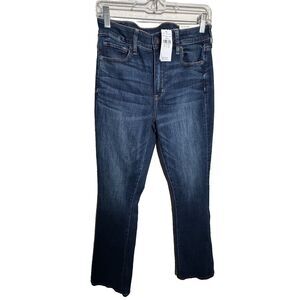 American Eagle Next Level Stretch High Rise Skinny Kick Women's 10 Dark NWT